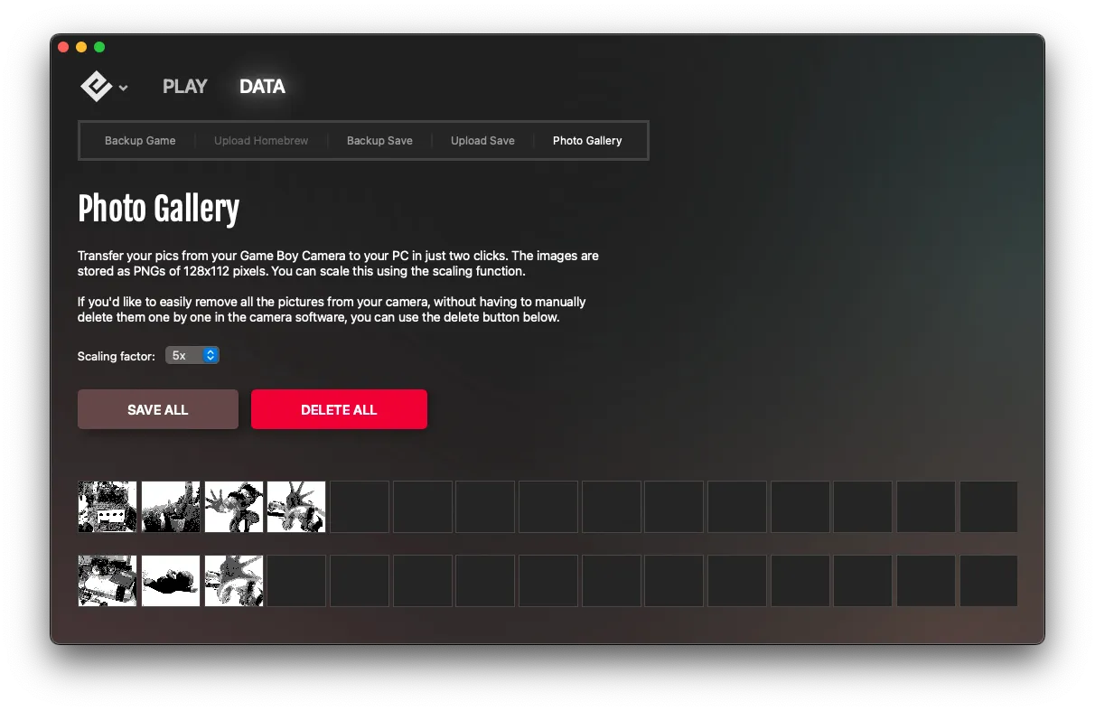 Photo Gallery in Playback
