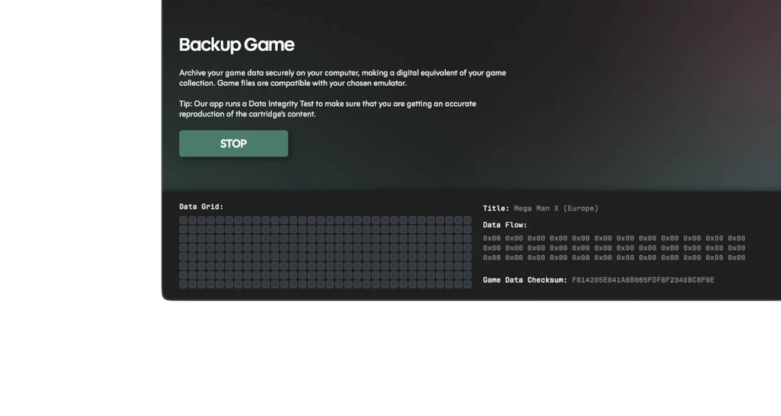 Never fear losing your saves again.<br>Batteries die. Backups last forever.